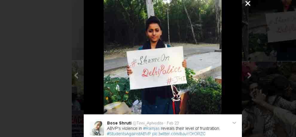 kargil martyr daughter gurmehar kaur says she is not afraid of bullet like her father