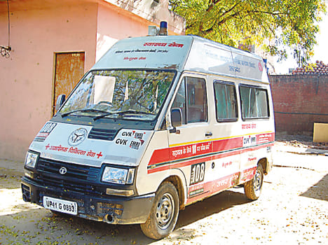 Now, tell the ambulance healthcare