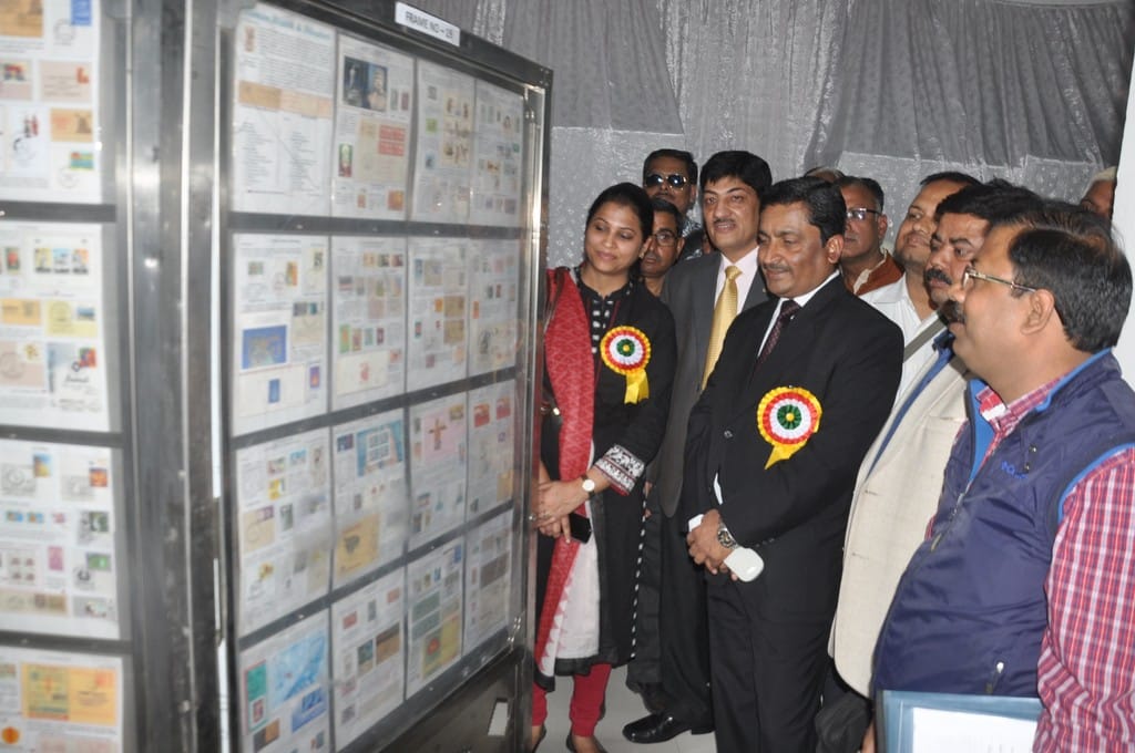Postal exabition orgainzed in head post office
