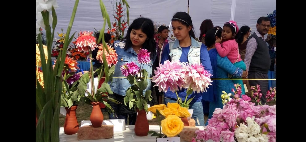 Here, Flower Lover watched more than 1000 varieties of flowers 