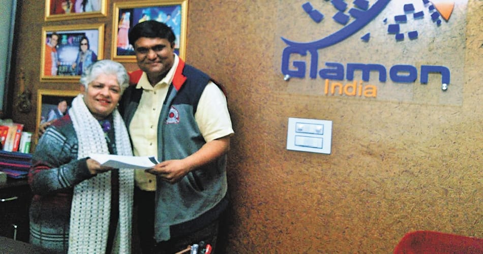 on the name of amitabh bachchan by a man named harry bhatt
