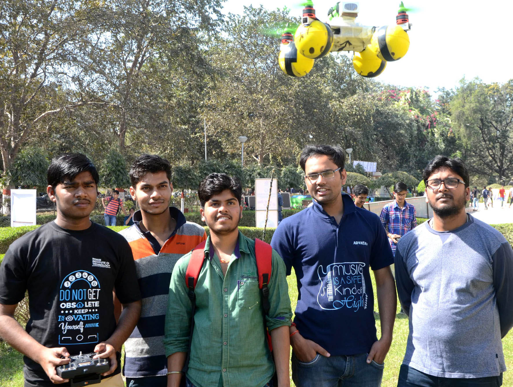 iit bhu: iitians shows there inovation at technex 2017