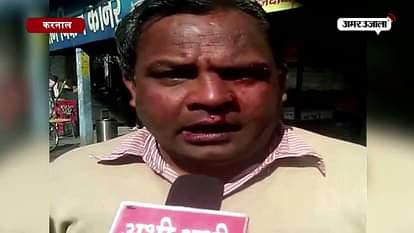 BJP’s leader in Karnal beaten by Traffic Police