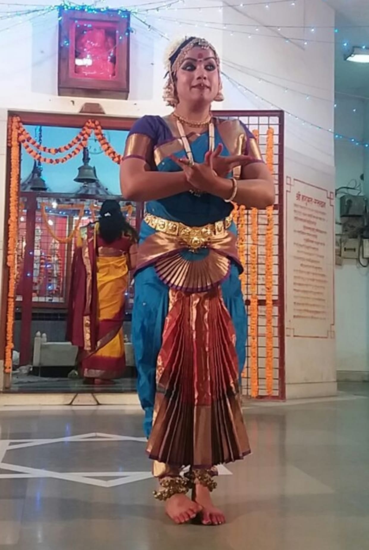As shown through Ardhanarishvara