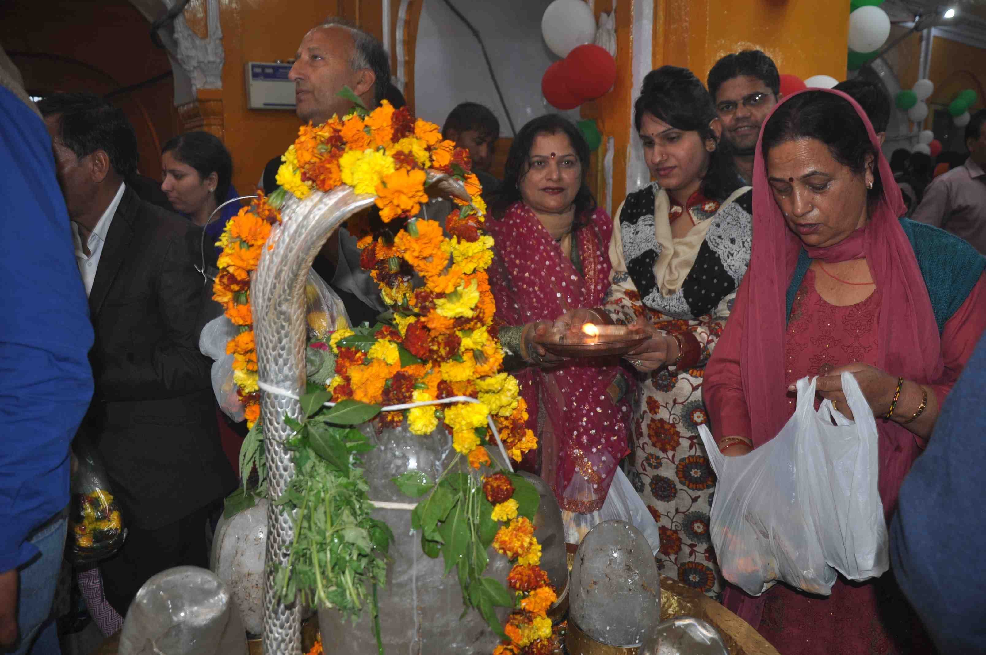 celebration pictures of shivratri in jammu