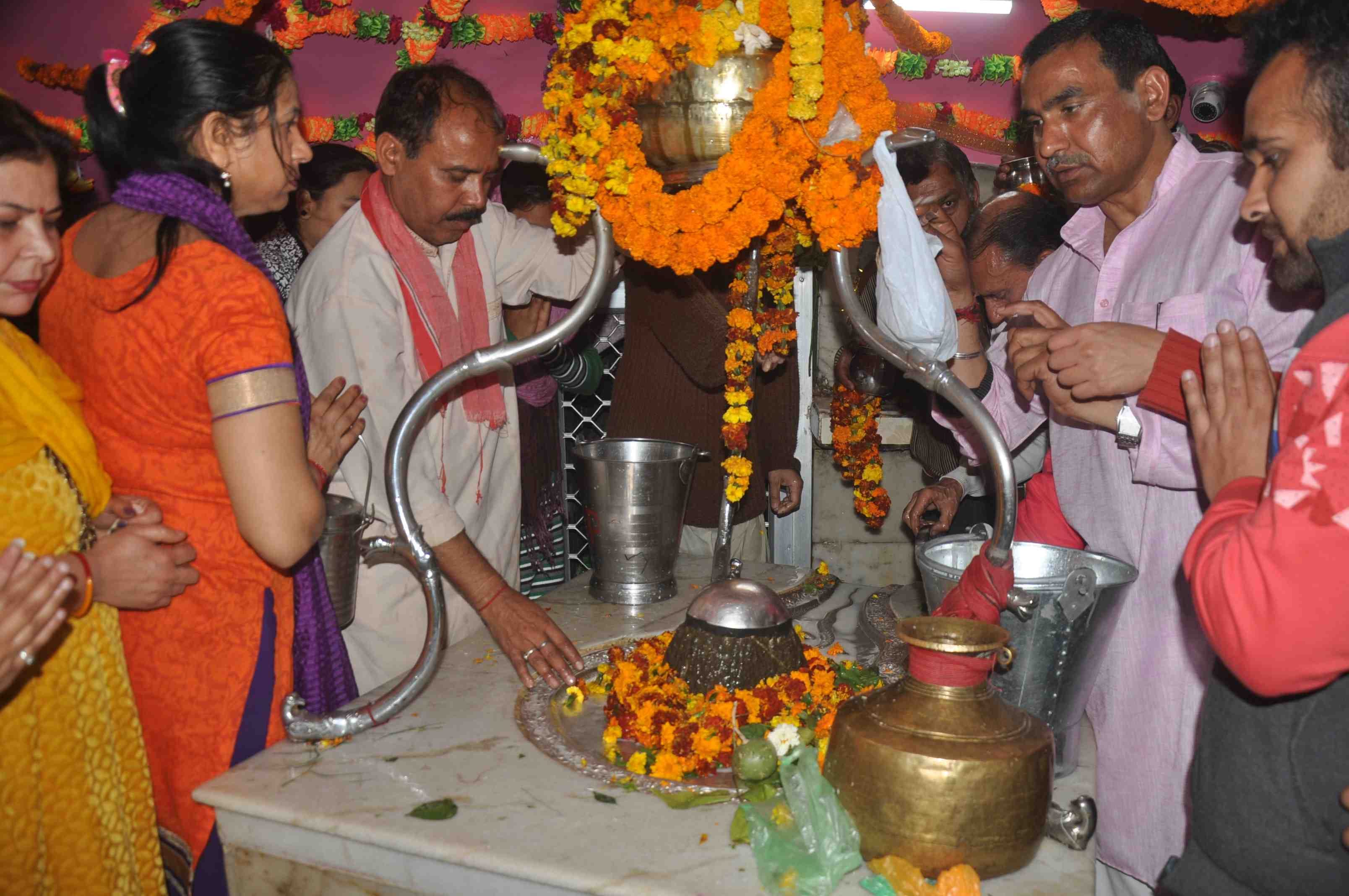 celebration pictures of shivratri in jammu