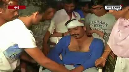 BMC ELECTION WINNER LEADER OF MNS BEATEN BY GOONS