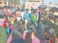 fatehabad,road jaam, classes, girls ,  harayana