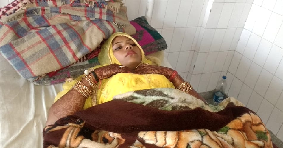 Bride beaten by Bridegroom, sunam news, punjab