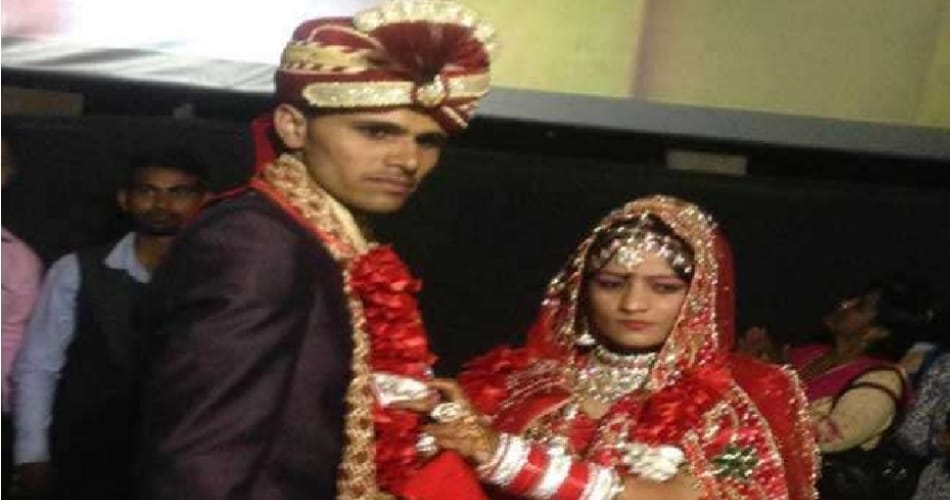 unique wedding in movie theatre without band baja and dowry during gurmeet ram rahim movie show