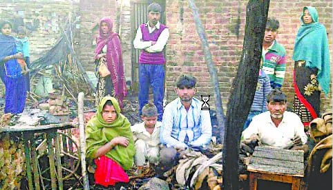 Worker's house fire, damage of thousands