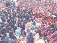 Sardine smiling black men black women reached Pttybandkr observed Black Day, Karnal