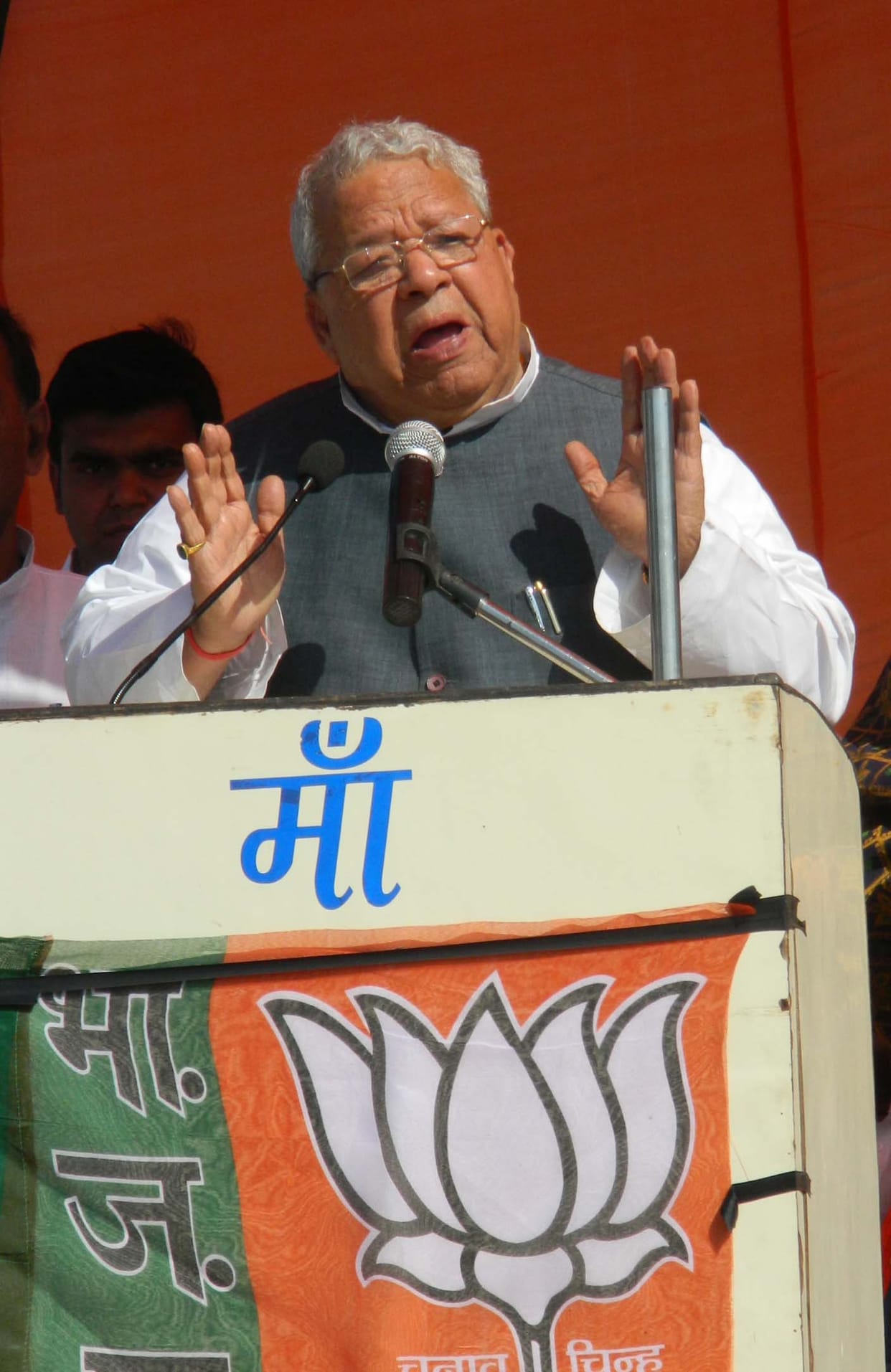 SP only party slogan: Kalraj Mishra