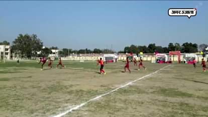 MP 11 WON FOOTBALL CHAMPIONSHIP IN AGRA 