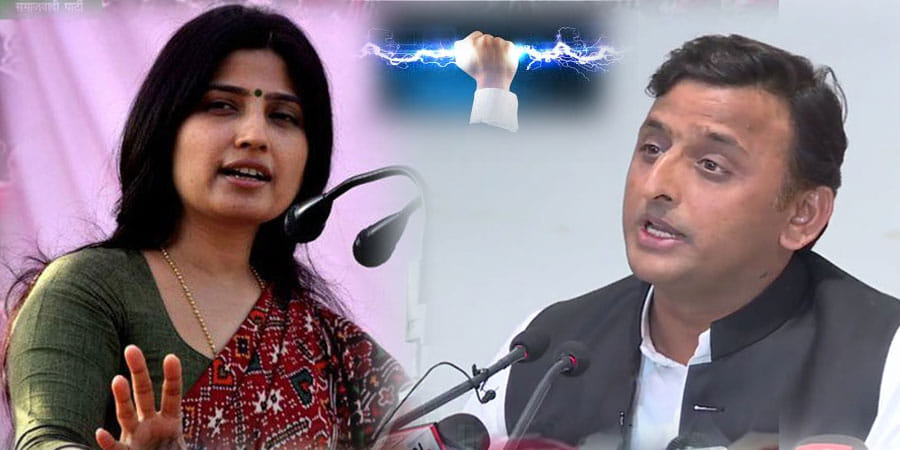 akhilesh yadav replies on dimple and electricity issue in lucknow press conference