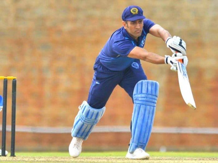 MS Dhoni hit a century powers jharkhand to victory
