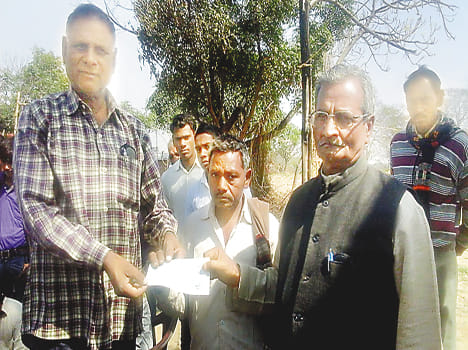The cheque fire victims in 48 hours