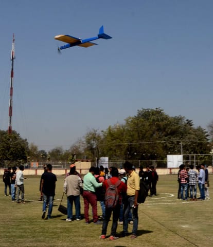 technex-2017: iit bhu creats history by launching rocket