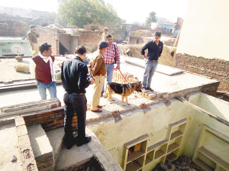 Etawah with sharp weapons, killing the woman and granddaughter