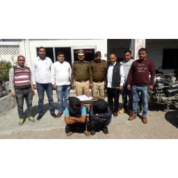 theap, snaching, two, arrested
