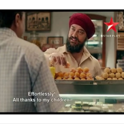 viral video of aamir khan about the daughters