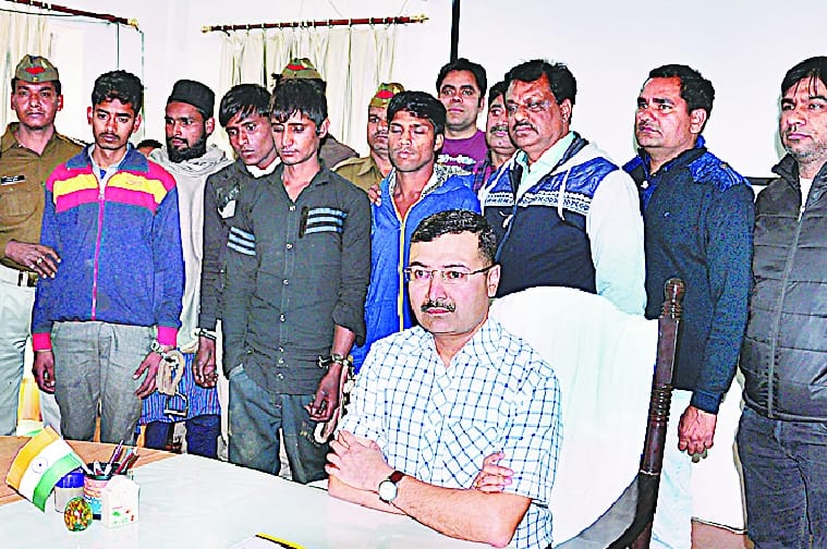 Animals killed five robbers arrested