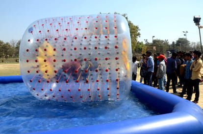 technex-2017: iit bhu creats history by launching rocket