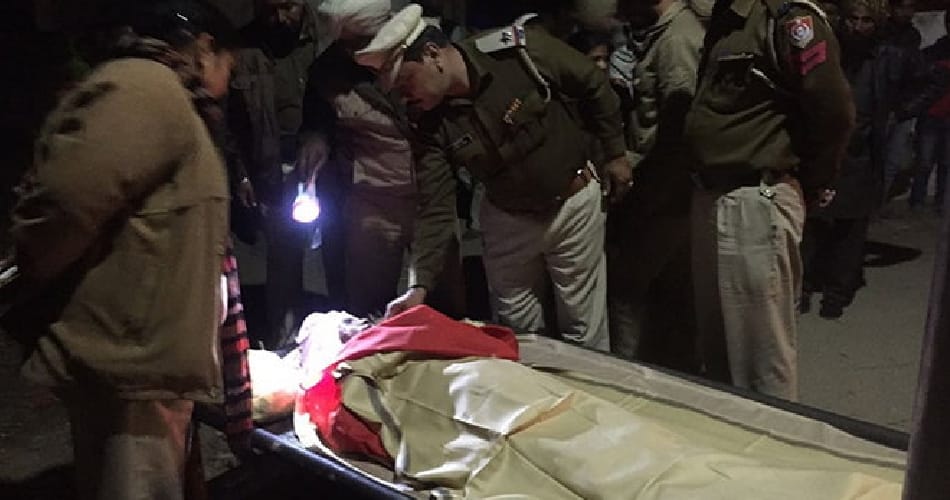 sirsa dera sacha sauda premi father and son shot in naam charcha ghar at khanna of punjab