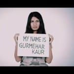 Gurmehr opposed ABVP, said stones were not pelted on umer khalid