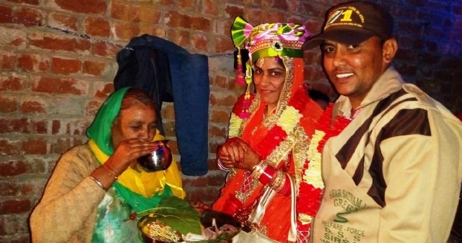 unique marriage of baljit kaur in mandi gobindgarh punjab