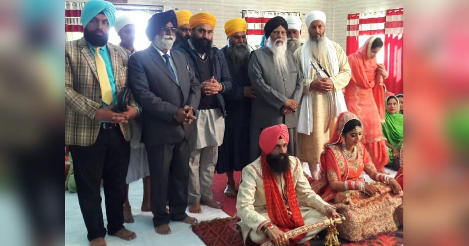 unique marriage of baljit kaur in mandi gobindgarh punjab