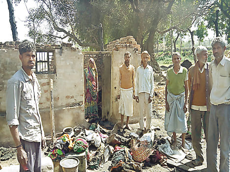 Four home fire burns, the loss of millions