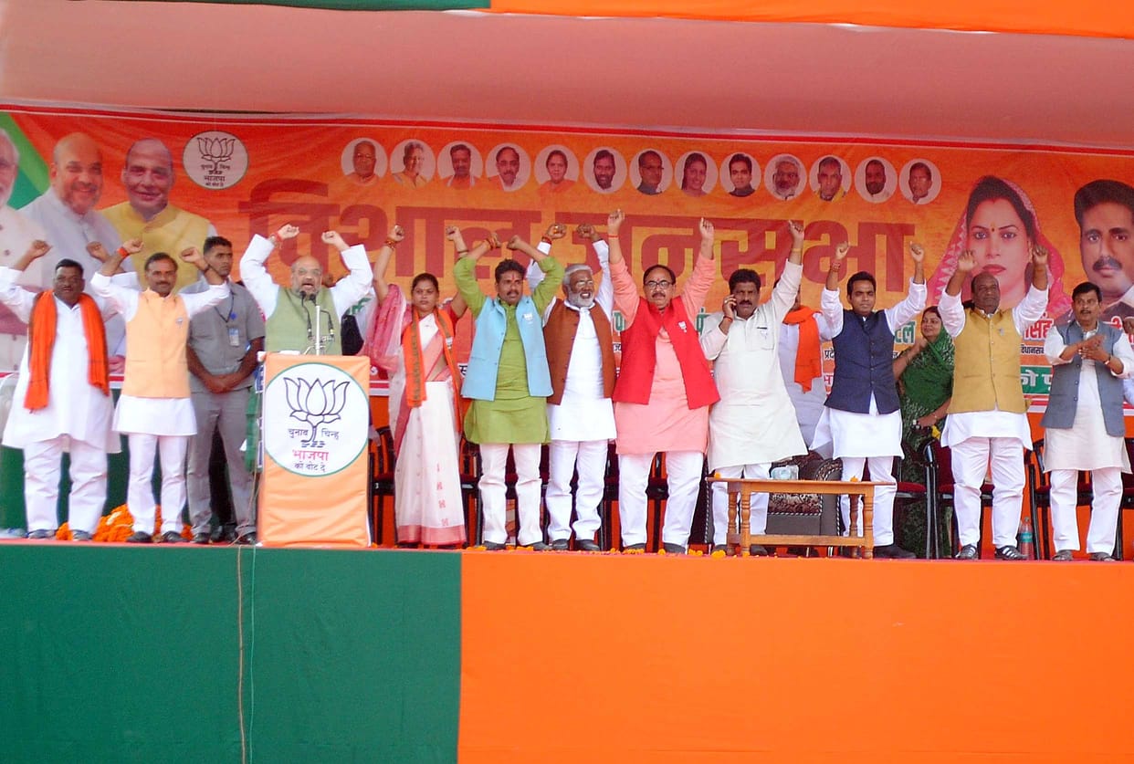 amit shah says, two prince creates problem for uttar pradesh