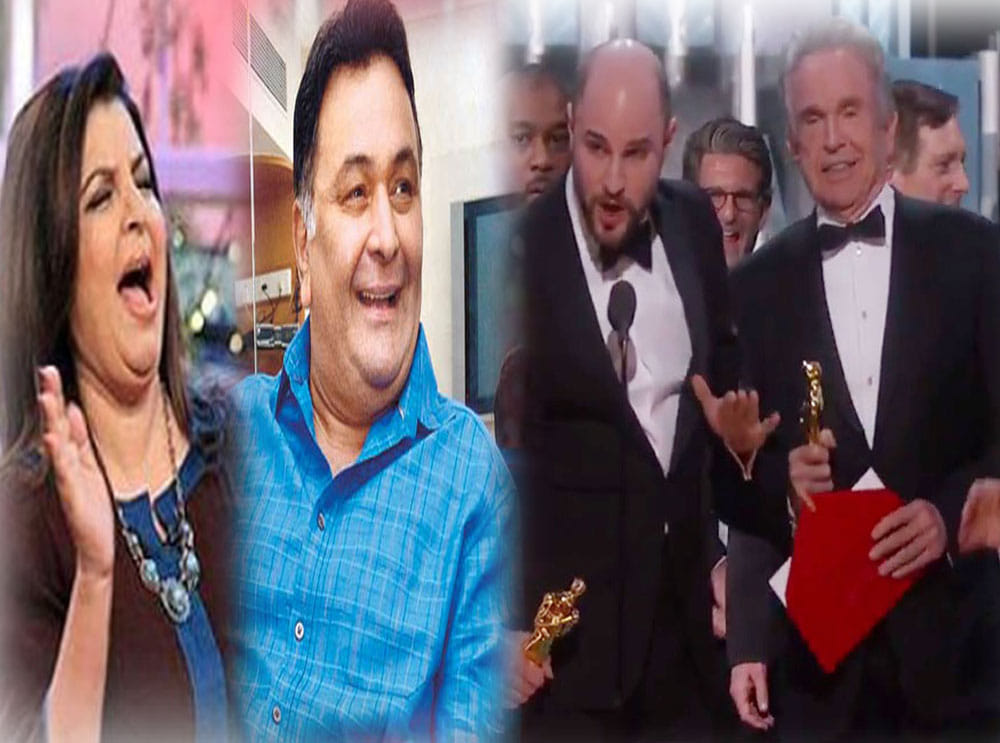 Bollywood celebrities reaction on Oscars 2017 blunder