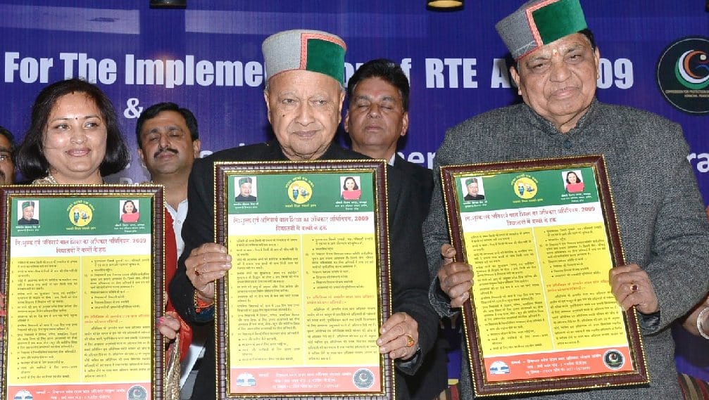 CM Virbhadra Singh Launch Special Survey in 898 Schools of Himachal.