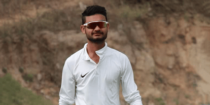 delhi's shivam singh scores double century T-twenty match