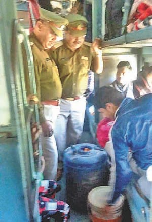 raid in trains
