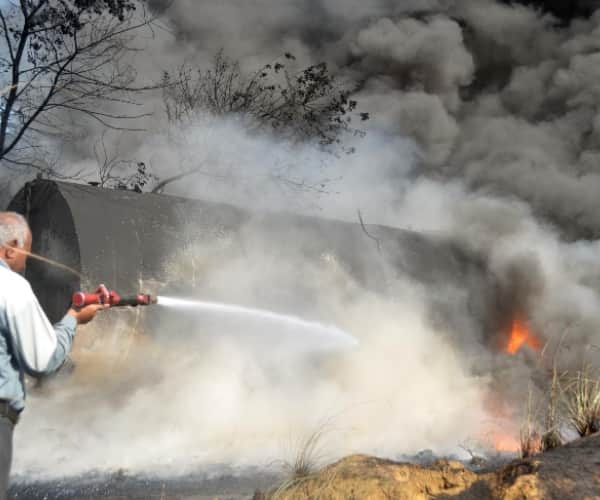 fire in a factory in Lucknow.