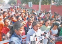 classes not held, students take, jaam, decision, sirsa
