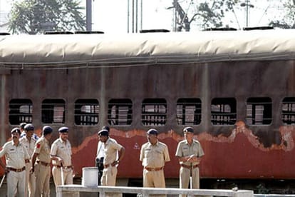 Sabarmati Express and its S-6 coach 