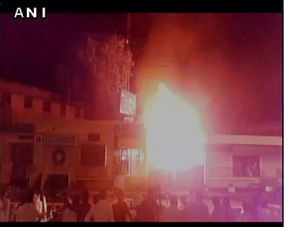 Fire breaks out at Kolkata's wholesale market Burrabazar