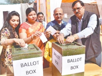 election complete of alexeder club, counting today