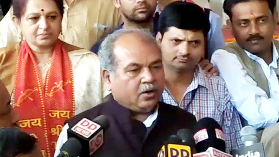 minister narendra singh says about noteban