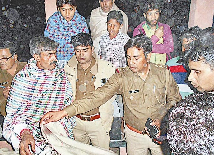 Farmer's throat slit, making Kaohram