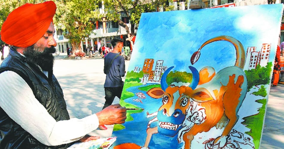 amazing success story of painter parminder jeet singh