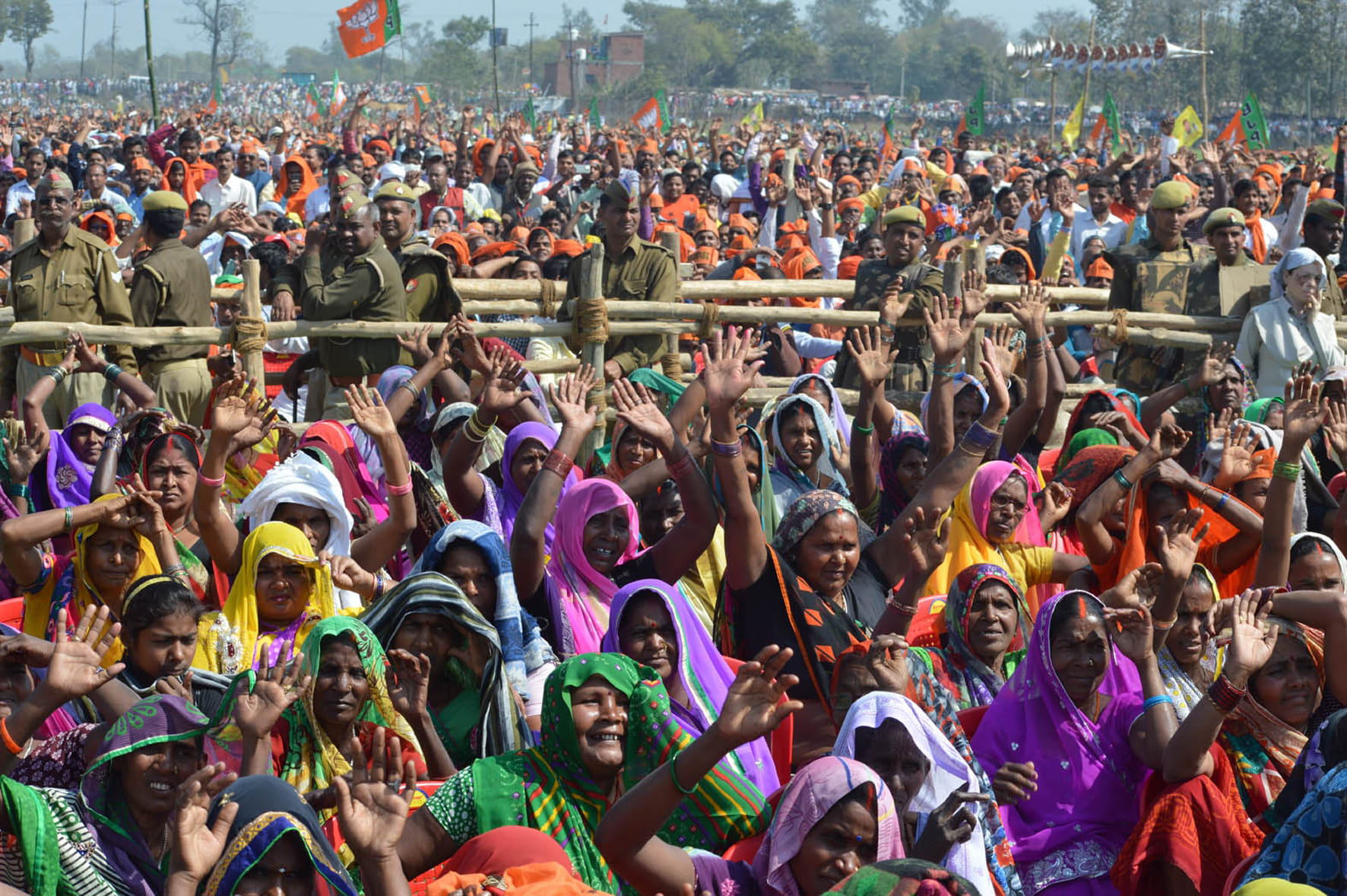 PM Modi terrorist attack threat Ineffective rally in Mau