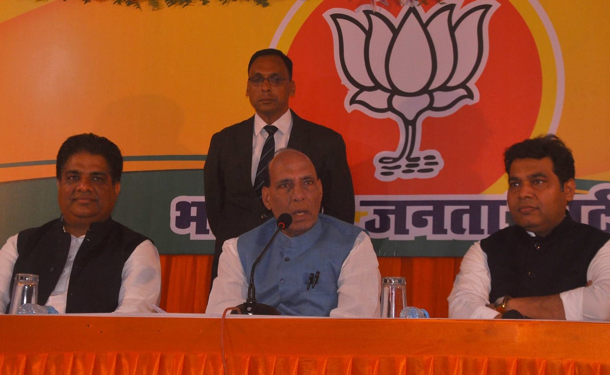 rajnath singh sya, up police is very power full but system creates problem for him