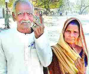 Pancham cast first vote of Ramnagar