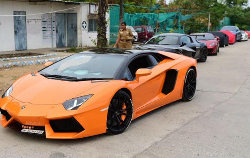 10 sports cars seized by police in chennai for rash driving