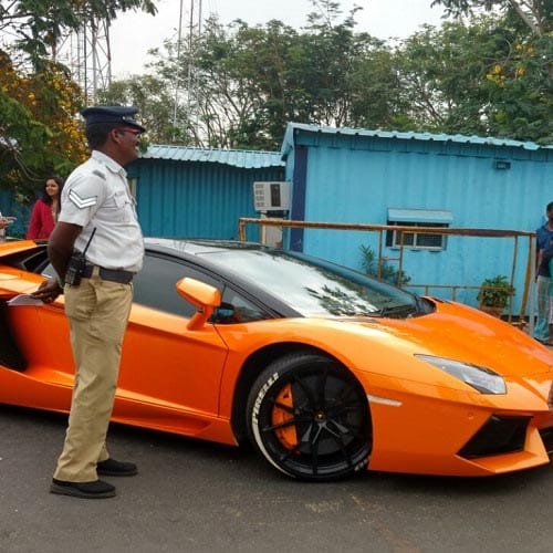 10 sports cars seized by police in chennai for rash driving